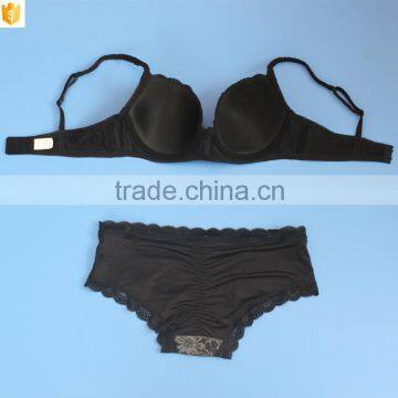 2016 Trade Assurance Printed Floral Embroidery Bra Set Shantou photo-5