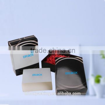 Logo customized rigid paper packaging boxes cosmetic packaging boxes design