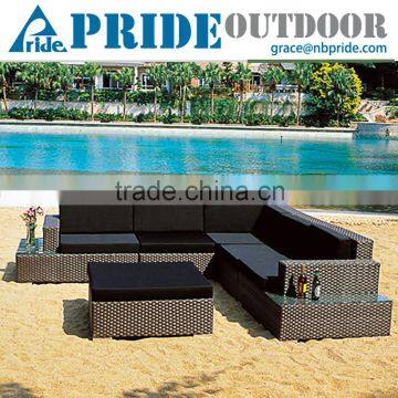 Cheap Wicker Sectional Furniture Living Room Rattan New Design Low Price Outdoor Sofa Set