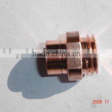 Fixed point electrode cap