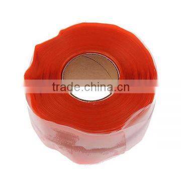 Red color multi-function high voltage wire wrap hose repair insulation high temperature tape masking tape