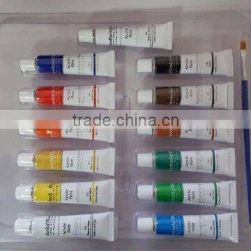 15 packs acrylic paint set