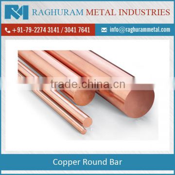 Bulk Buy Copper Round Bar from Established Supplier of the Industry at Rock-Bottom Prices