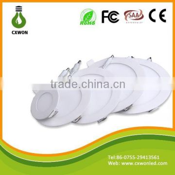 China led suspended ceiling light 4w slim round led panel downlight for indoor