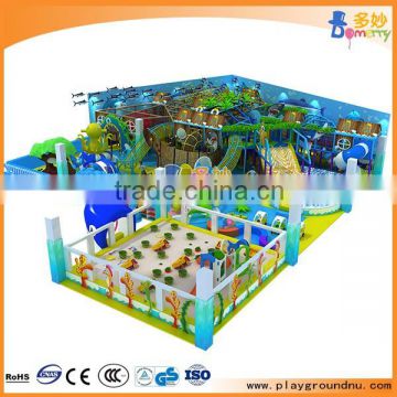 Small police station theme indoor playground for shopping mall