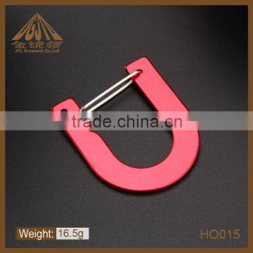 Fashion metal popular U shape carabiner