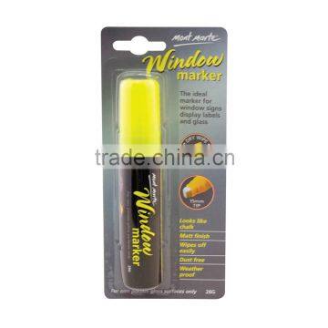 Mont Marte Window Marker 28g - Yellow