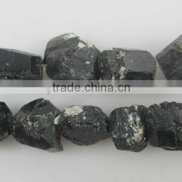 wholesale black tourmaline rough tombles in loose gemstone