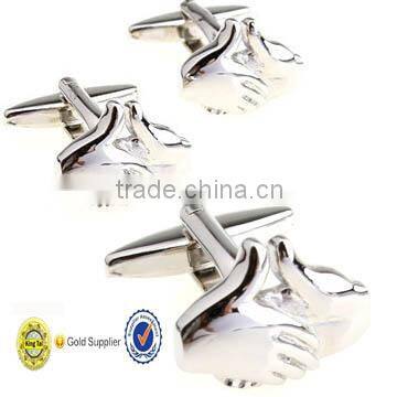 Asian brand wholesale quality custom metal promotional various cufflink