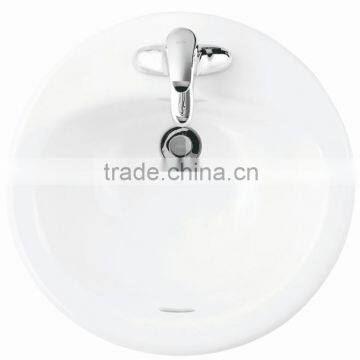 HUIDA Round ceramic Counter wash basin