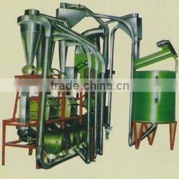 Better quality lower power consumption complete flour mill