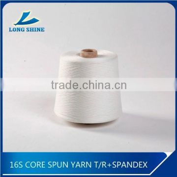 T/R 80/20 Core Spun Yarn 16S+40D spandex