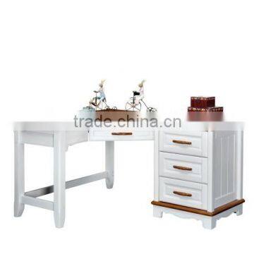 Nice America Style White and Coffee Computer Desk Corner Desk#SP-BT017 photo-2