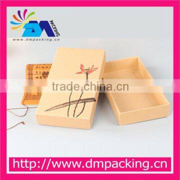 custom kraft paper gift box scarf box