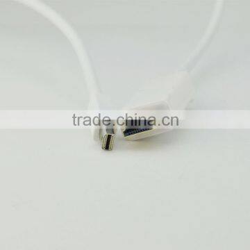 Client Custom Gold Plated Hdmi to Mini dp Adapter Cable With High Speed Data Transmission photo-3