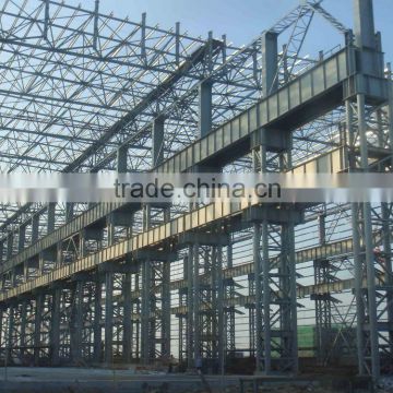 truss and steel frame house