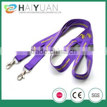 imprint polyester neck lanyard/camera adjustable neck lanyard