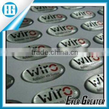 Customized Epoxy Resin Dome Sticker Strong Adhensive Die Cut Domed Sticker photo-3