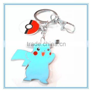 China supplier customized keychain ring with animal shape