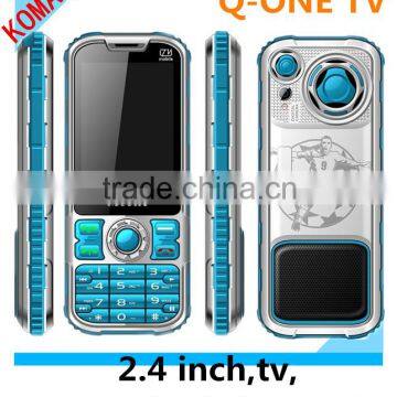 KOMAY Q-ONE TV mobile phone dual sim cards cell phone