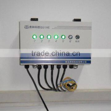 Oil and water leak detecting and warning detector sensor for fuel station double skin/wall tank