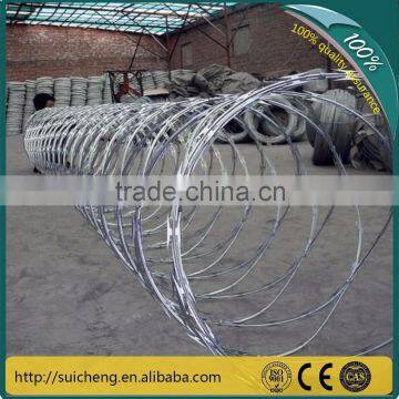 Razor Barbed Wire/Barbed Wire Price Per Roll/Weight of Barbed Wire per Meter Length(Factory)