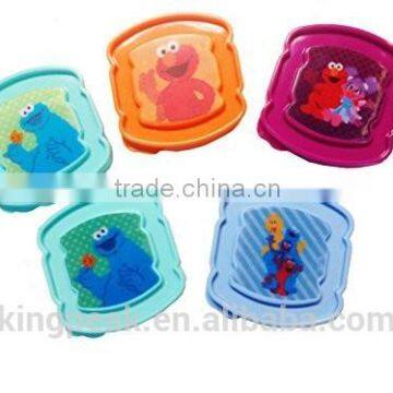 Character Sandwich Containers/plastic food container