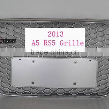 FOR 2013 A5 RS5 CARBON FIBER AUTO GRILLE CAR FRONT GRILLES