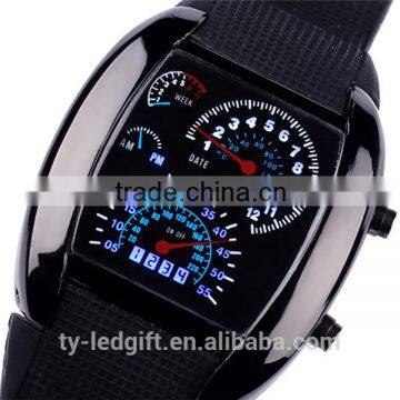 Digital Silicone Led Watch Waterproof LED Watch photo-6