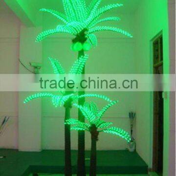 Real LED palm tree light