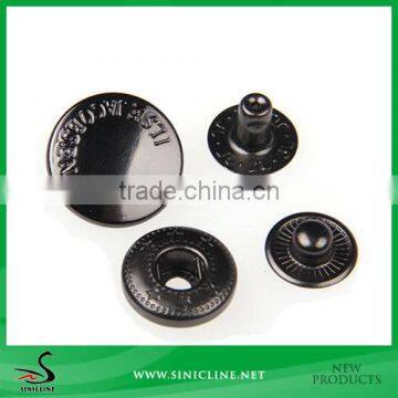 Sinicline snap button for jacket,metal snap button, color snap button