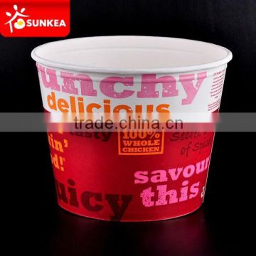 Potato chip container french fries paper cup with custom printing