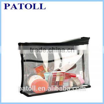 Hot new promotional customized cheap brand pvc clear bags