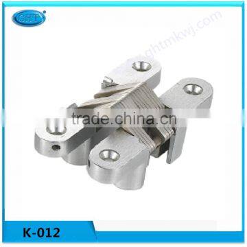 heavy duty Zinc alloy 180 degree furniture Invisible hinge /door concealed hinge /Cross hinge