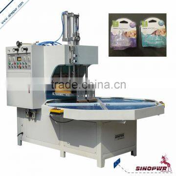 High Frequency soft crease PVC PET box making machine