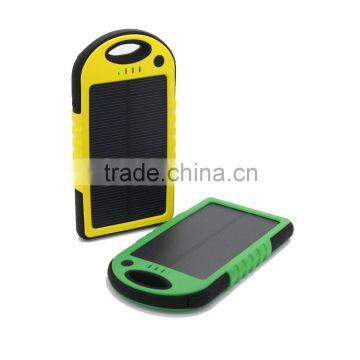 Solar Power Bank Polymer Power Bank Three Proofing Mobile Power Supply Factory OEM 8000mah Power Bank Charging Treasure photo-3