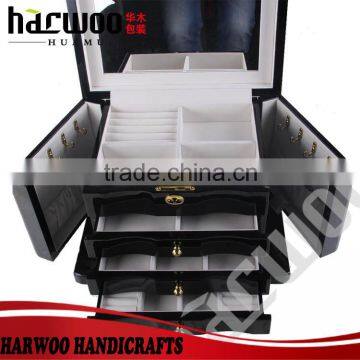 Custom Unpainted Solid Wooden Sewing Box photo-2