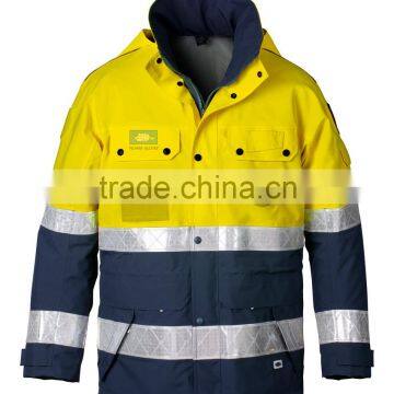 Gore-Tex Multi-season Yellow High Visibility Waterproof Jacket