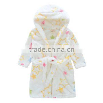 China Supply Super Soft Kids Bath Robe Microfiber photo-2
