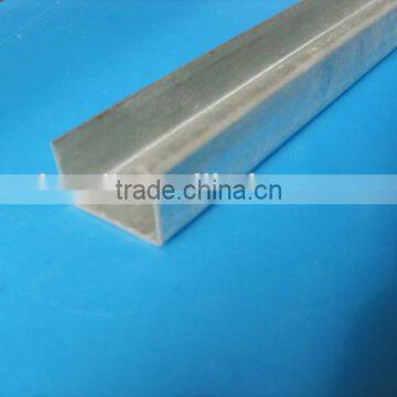 galvanized steel U channel