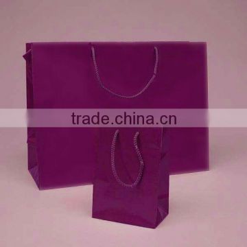 Paper bag with handle,paper bag without handle,paper bag with ribbon handle--PB-45