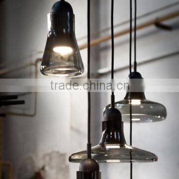 glass Edison bulb suspension lamp for bar decoration