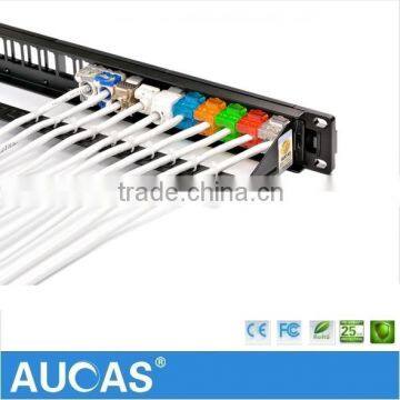 High Quality 1u 19 Inch Rack Blank Patch Panels 24 Port photo-3