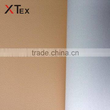 top grain polyurethane synthetic leather, vinyl fabrics for jewelry from chinese factory