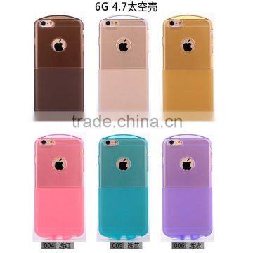 2015 fashion matte TPU case cover for iPhone 6G 4.7 INCH