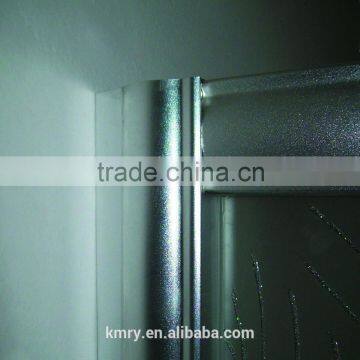 Aluminium Frame Foshan Sliding Bath Glass Shower Screens(KD6208)