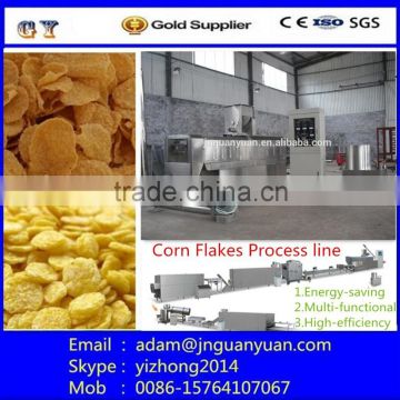 Auto corn flakes snacks production line / Manufacturing plant