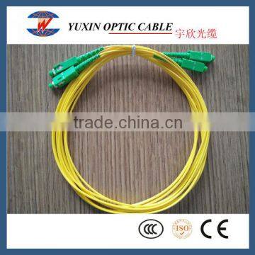 3M LSZH OR PVC 9/125um SM Duplex 2.0mm SC-SC/APC Fiber Optic Patch Cord