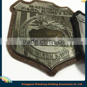 Custom park ranger pvc badge soft rubber patch