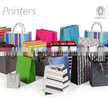 Paper bags of various sizes and material from Indian printer